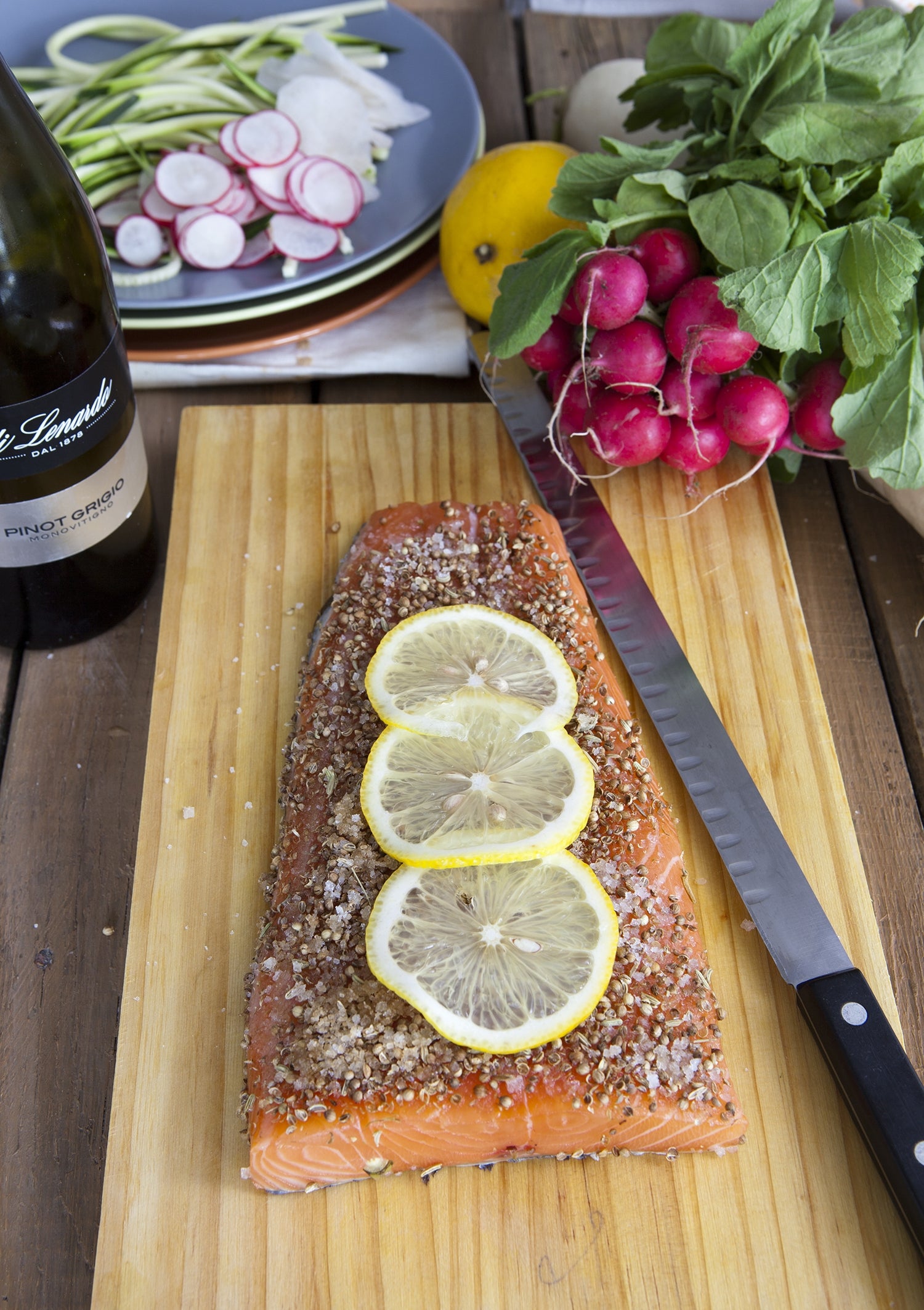 Gepekelde zalm