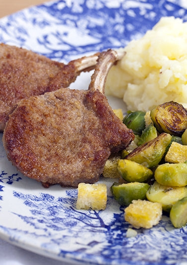 Hollandse spruitjes met Texels lam