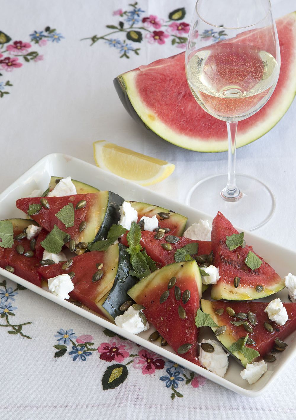 Watermeloensalade