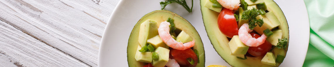 avocado met garnalen