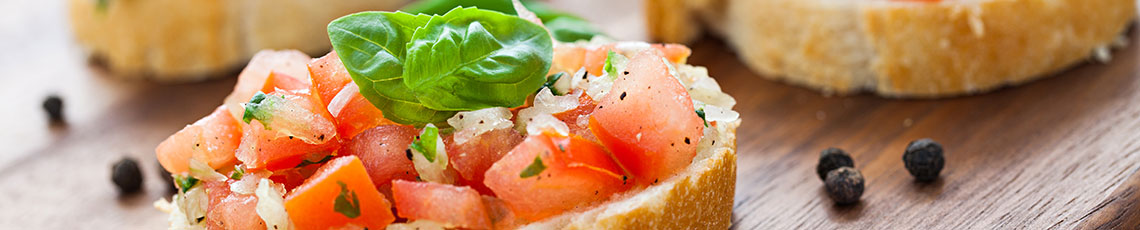 bruschette met tomaat