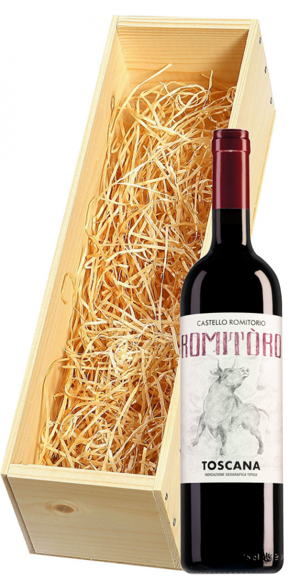 Wijnkist met Castello Romitorio Toscana RomiTòro met recept