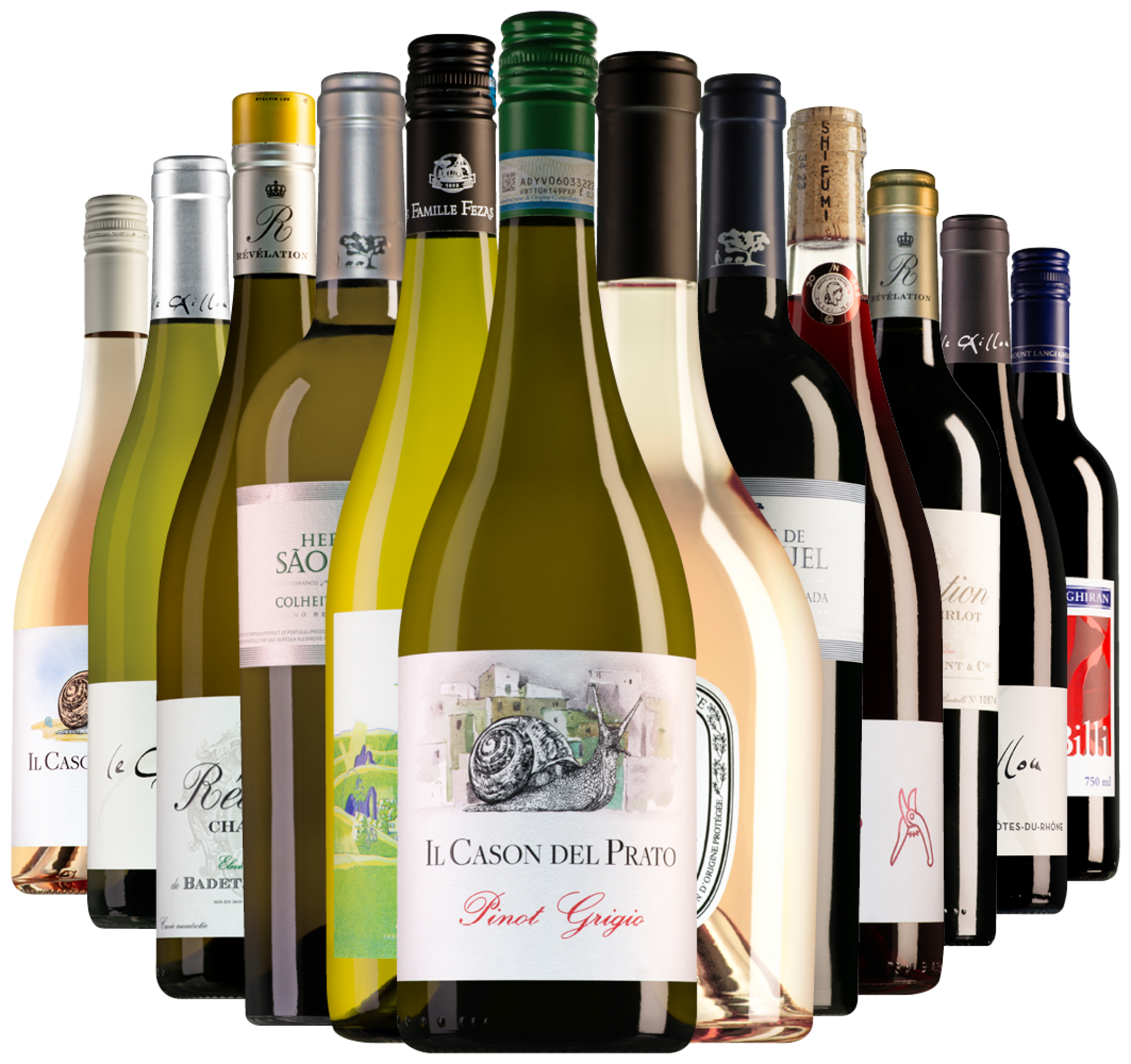 Wijnpakket Wijnbericht mei (12 flessen)