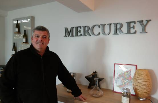 Eigenaar en wijnmaker Francois Raquillet